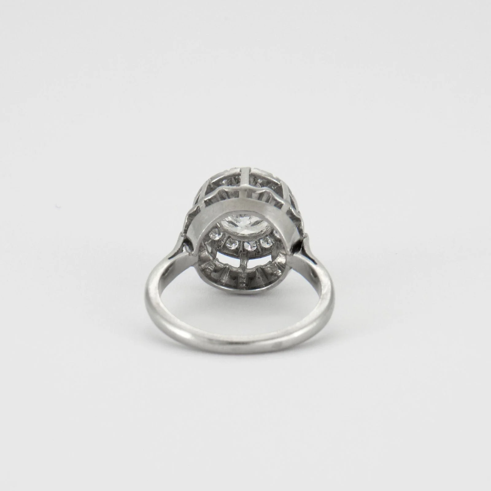 Solitaire Ring platinum 1.50ct - Image 5