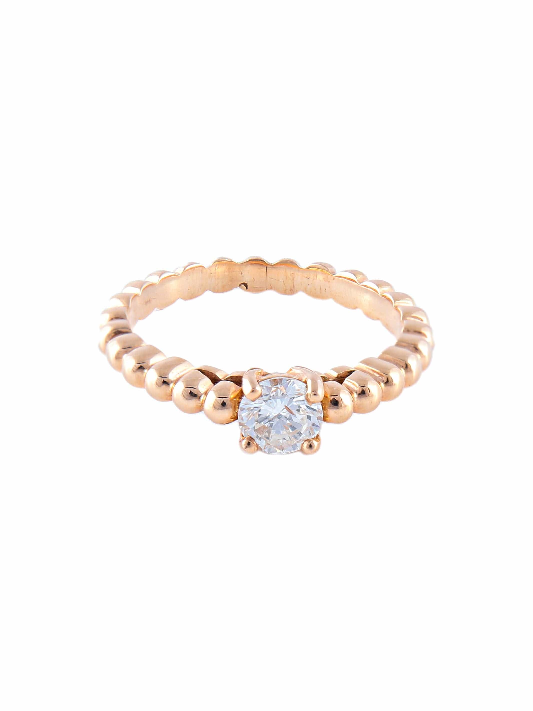 Solitaire Yellow Gold Diamond