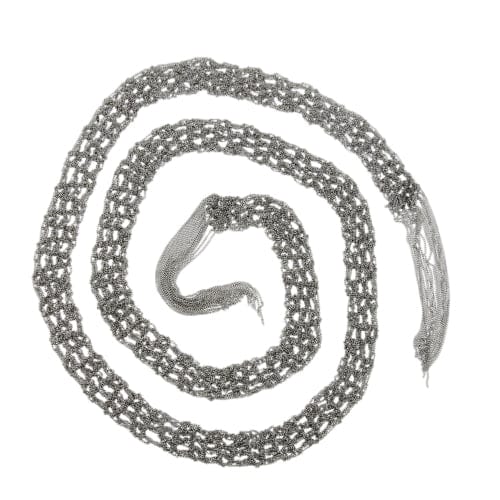White gold lariat necklace  - Image 4