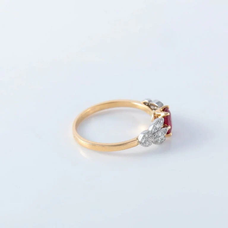 Gold and ruby ring - Image 5