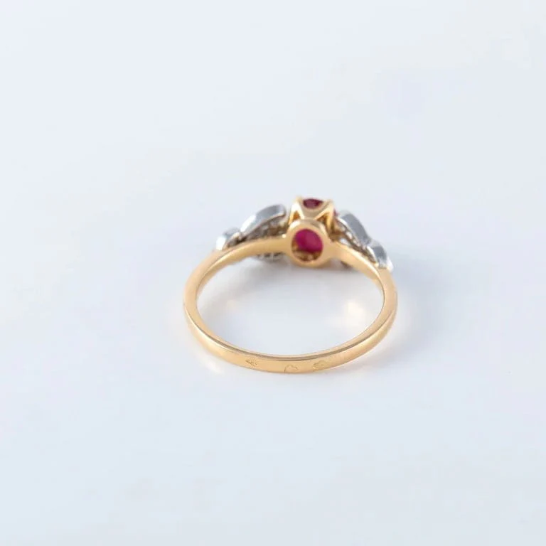 Gold and ruby ring - Image 9