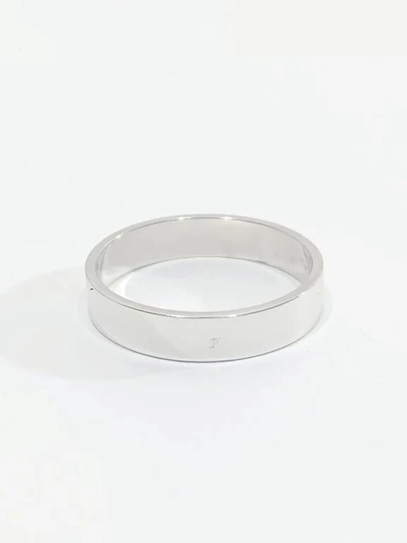 White gold wedding ring - Image 7