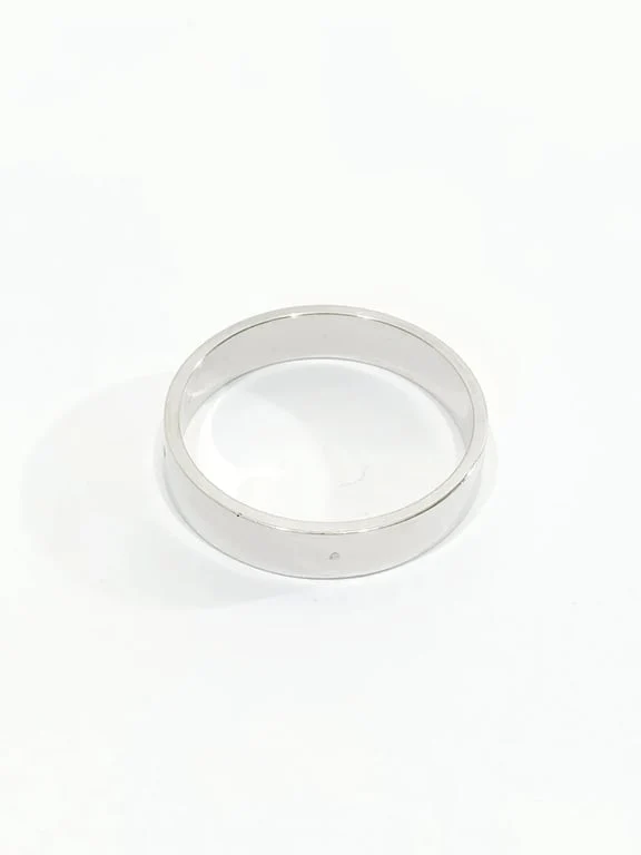 White gold wedding ring - Image 8