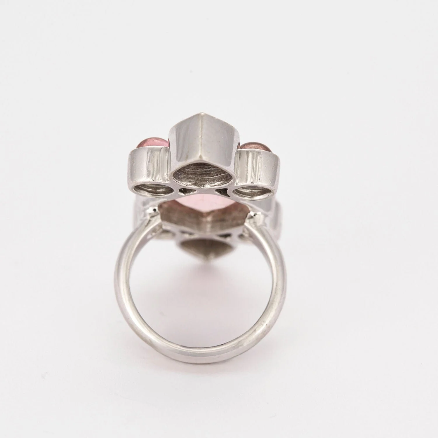 Marquise Rose white gold ring - Image 2