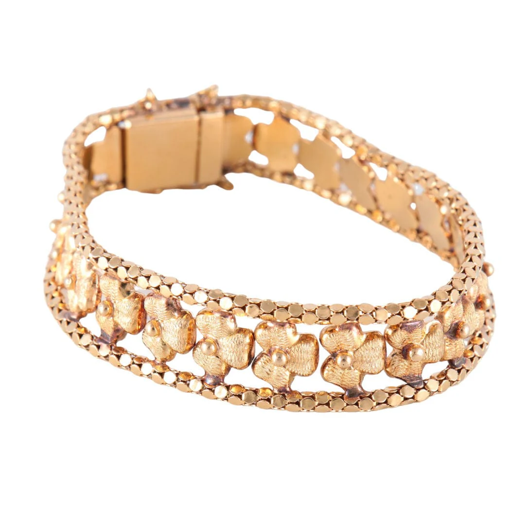 Flower Pattern Bracelet - Image 4