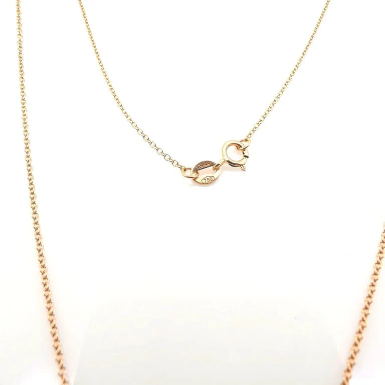 Rose gold & diamond necklace - Image 7