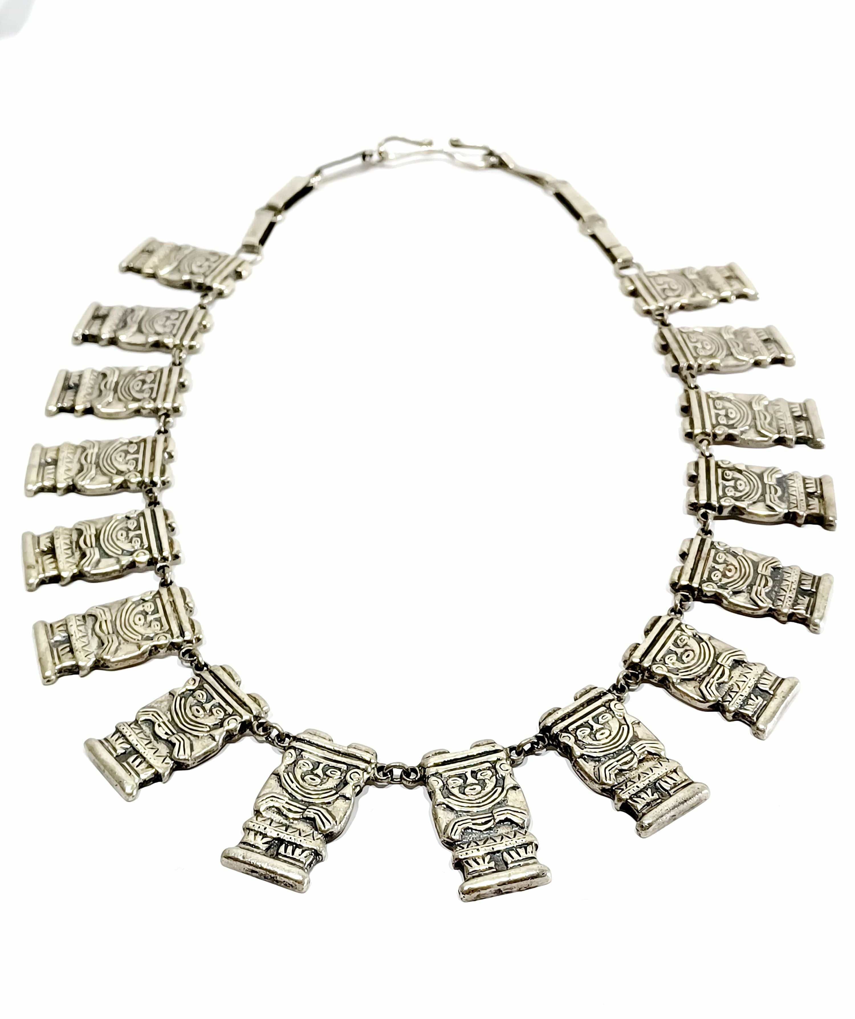Mexican Necklace silver - Image 2