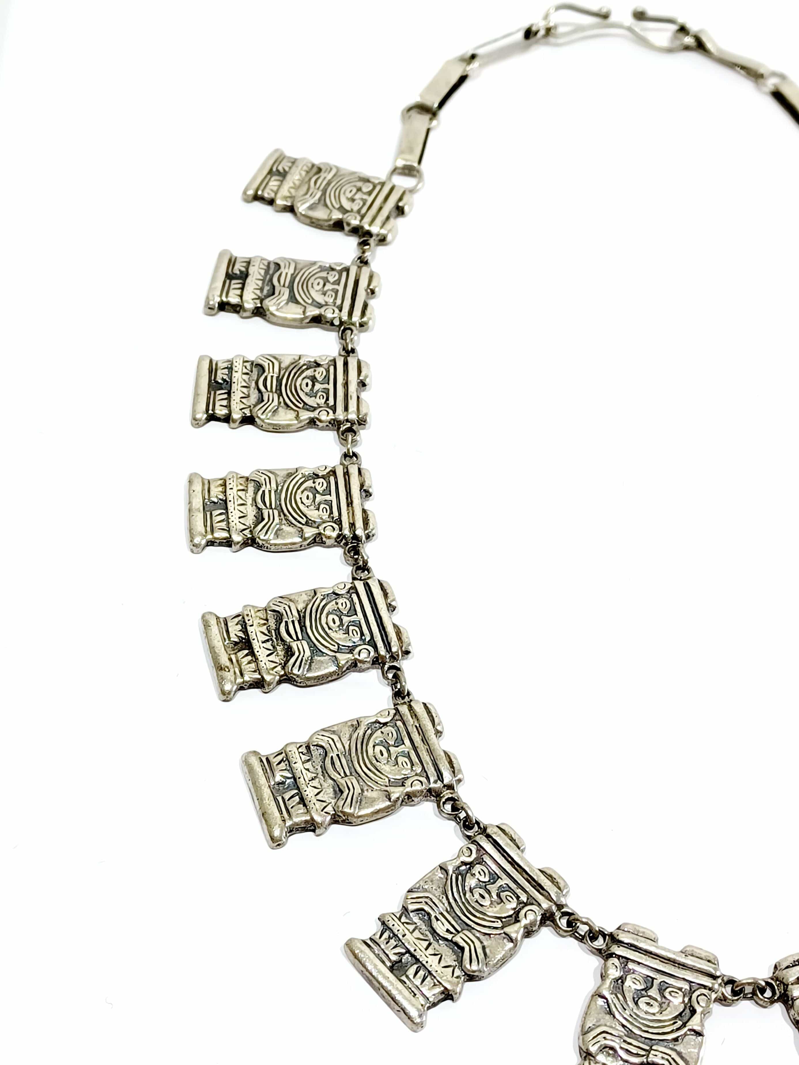 Mexican Necklace silver - Image 4
