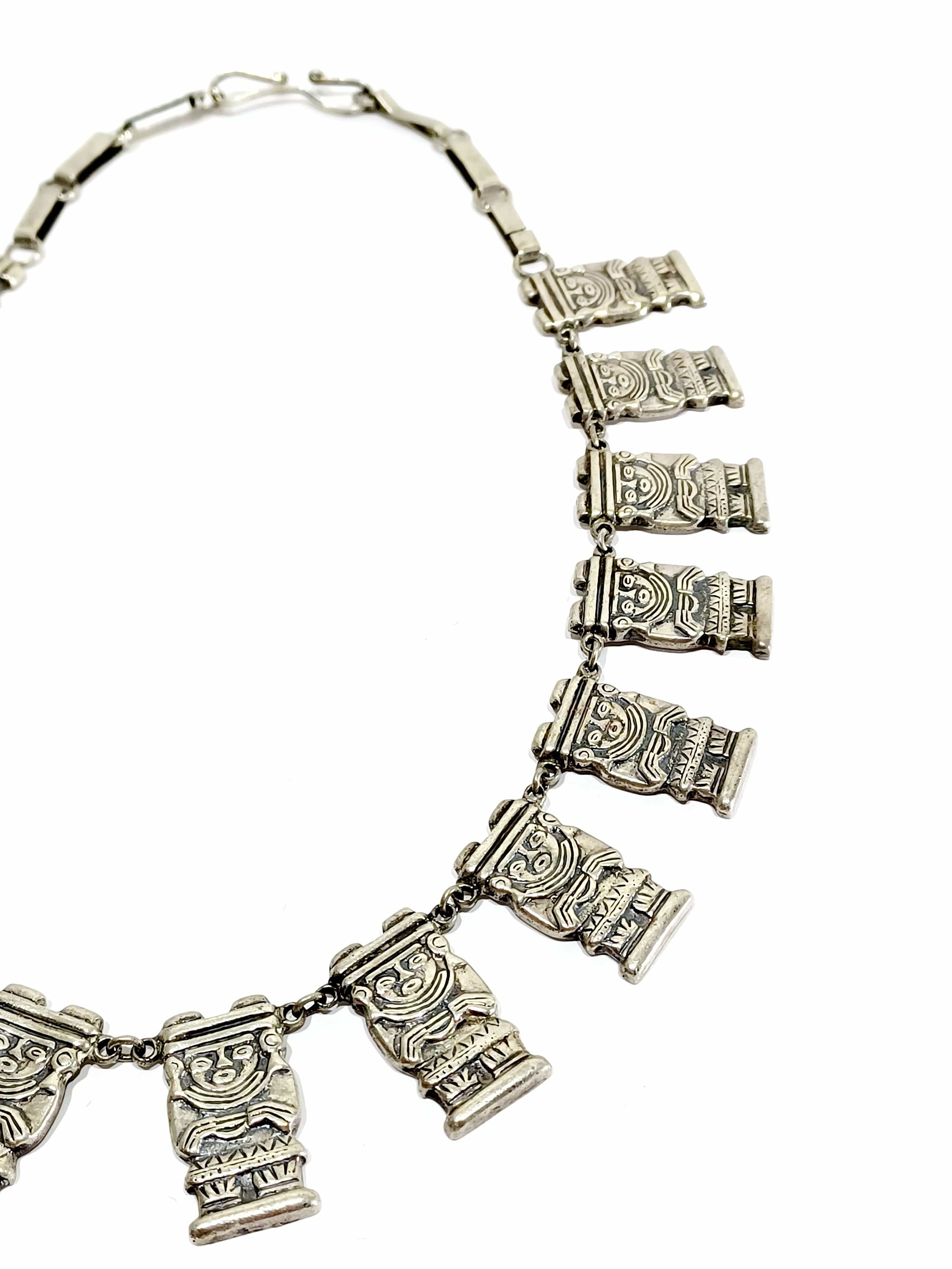 Mexican Necklace silver - Image 5