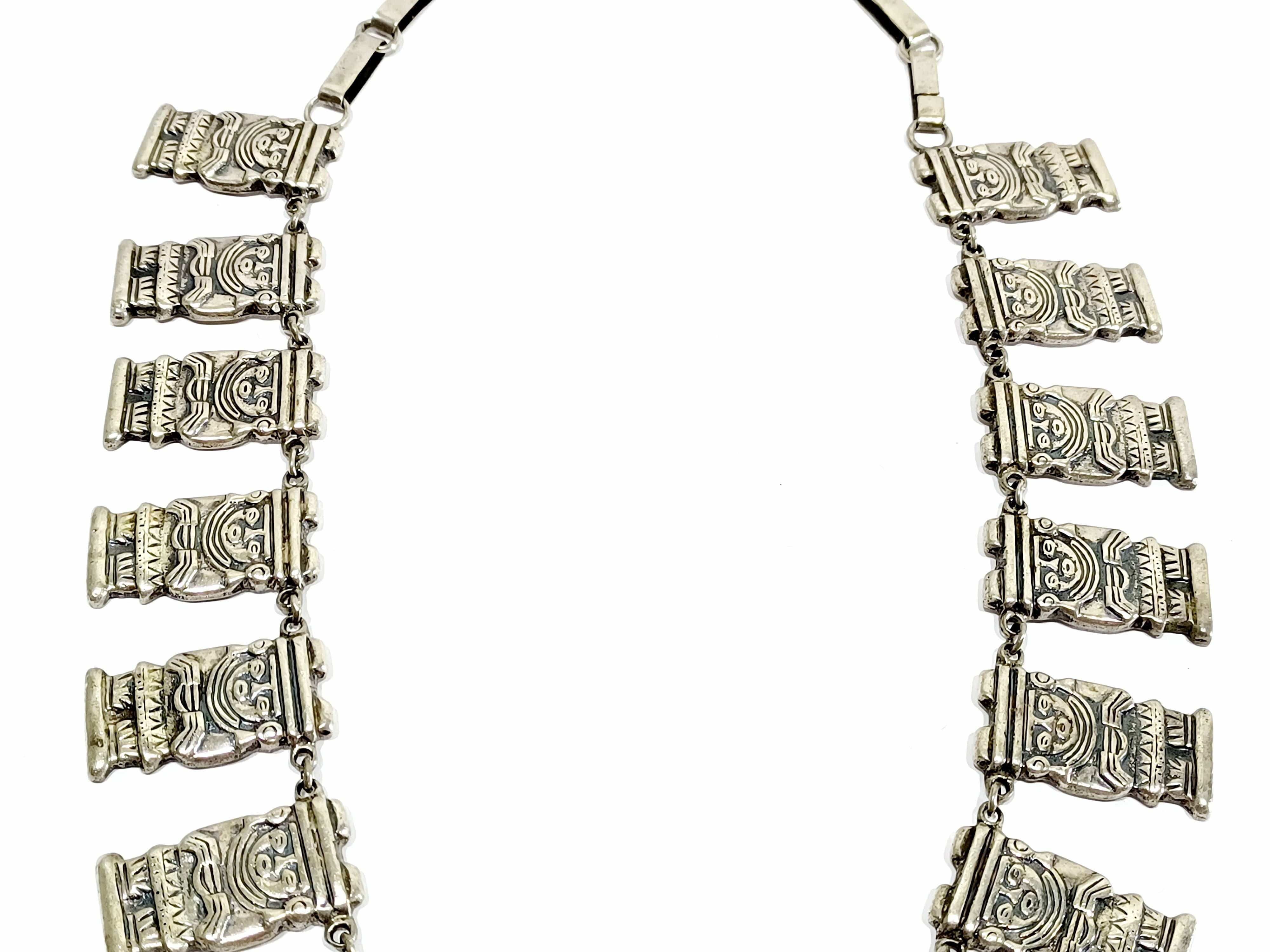 Mexican Necklace silver - Image 7