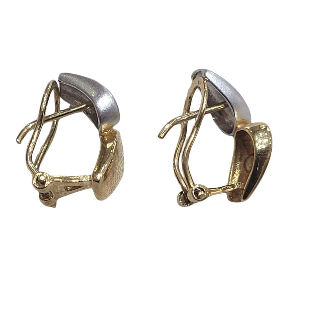 Earrings - Earrings in 18k yellow and white gold  - Image 6
