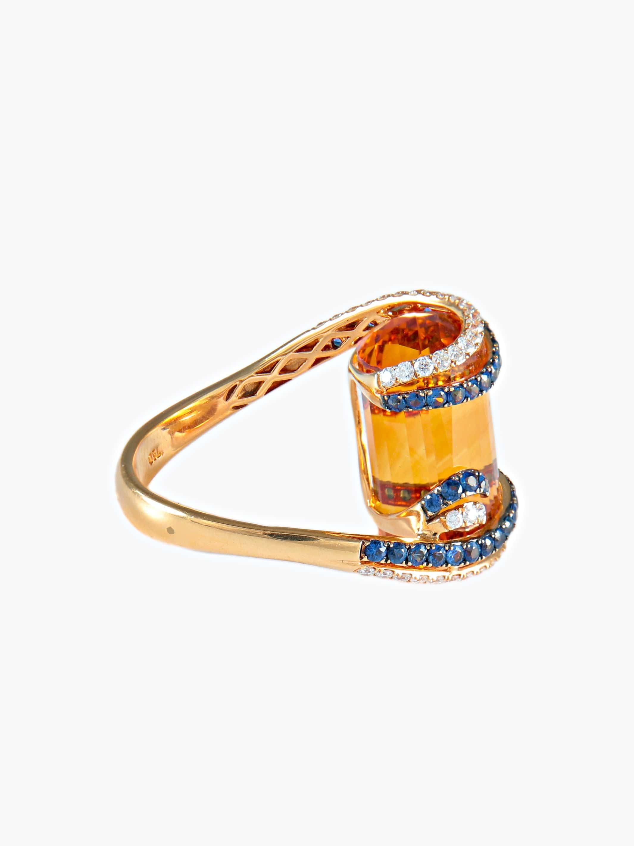 Honey Citrine Ring - Image 3