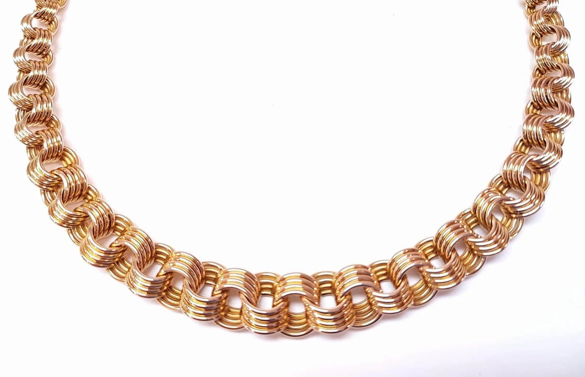 Solid yellow gold necklace - Image 6