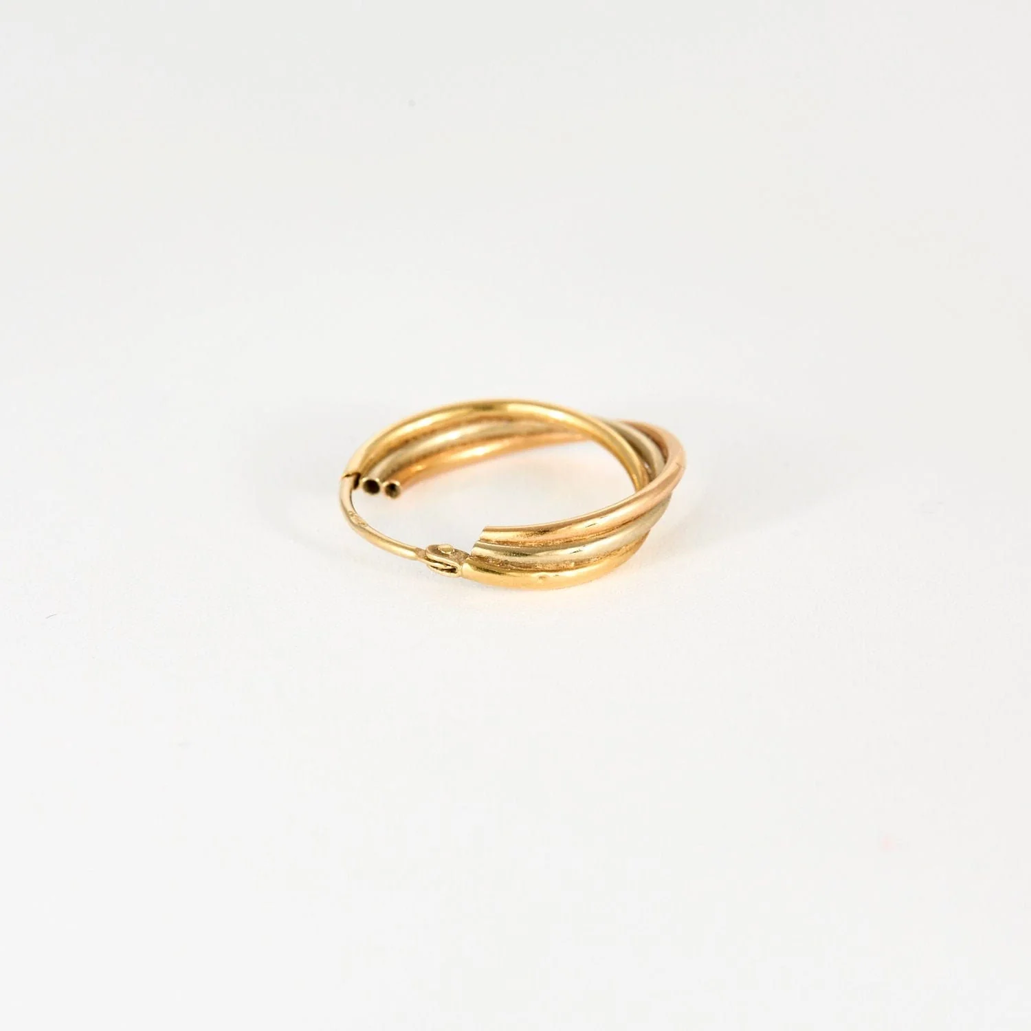 3 gold creoles - Image 3