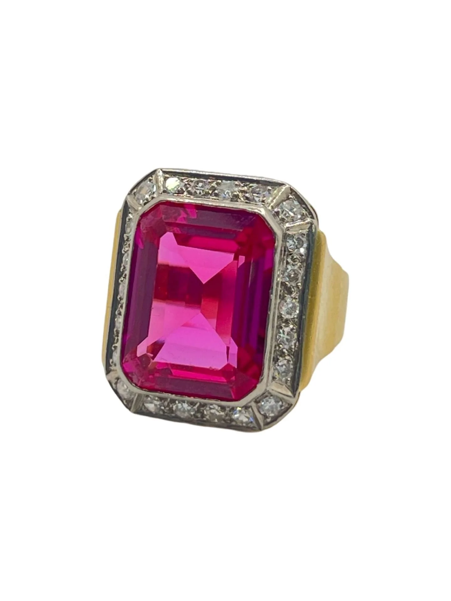 25ct Synthetic Ruby Ring