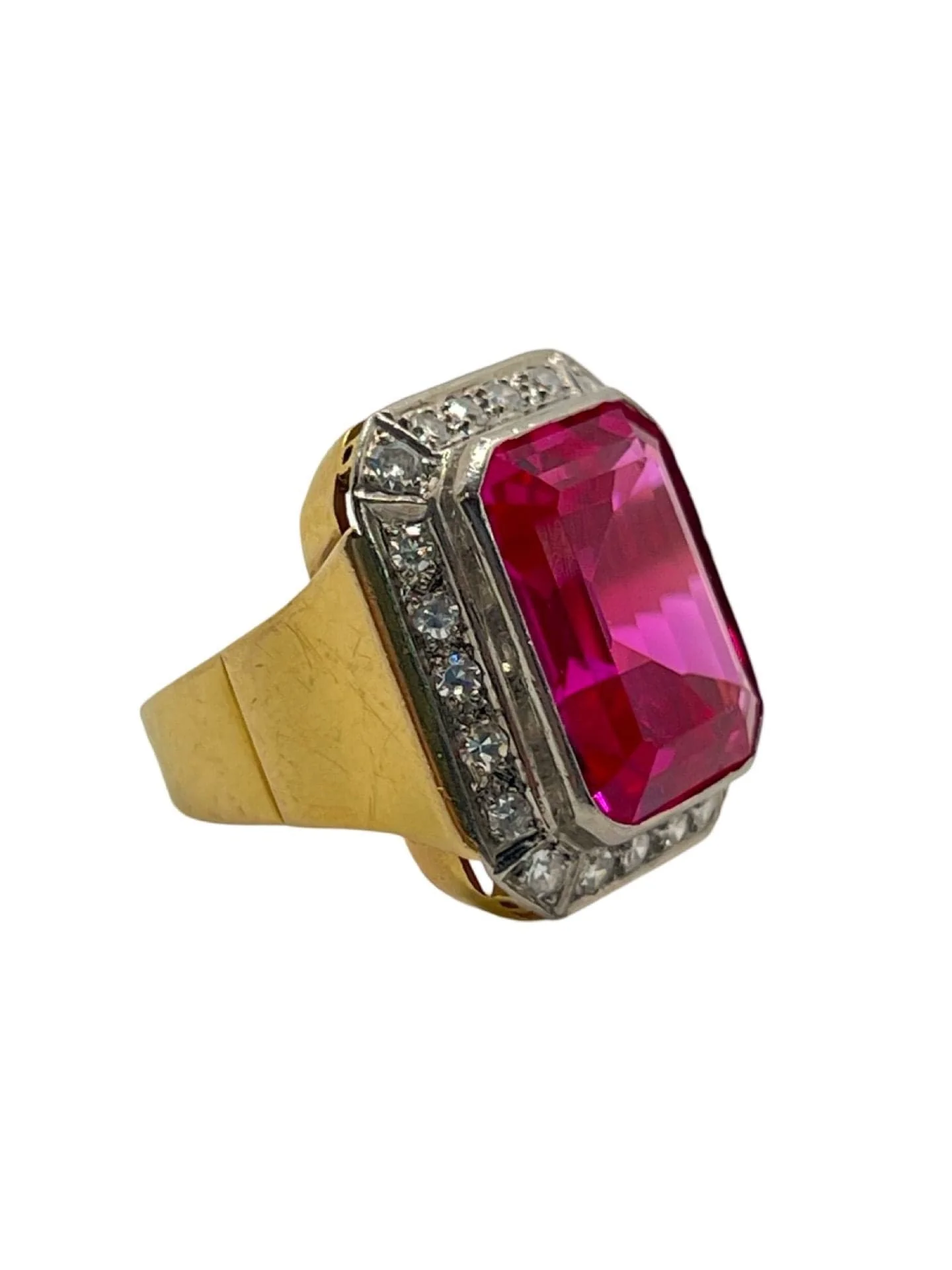 25ct Synthetic Ruby Ring - Image 2