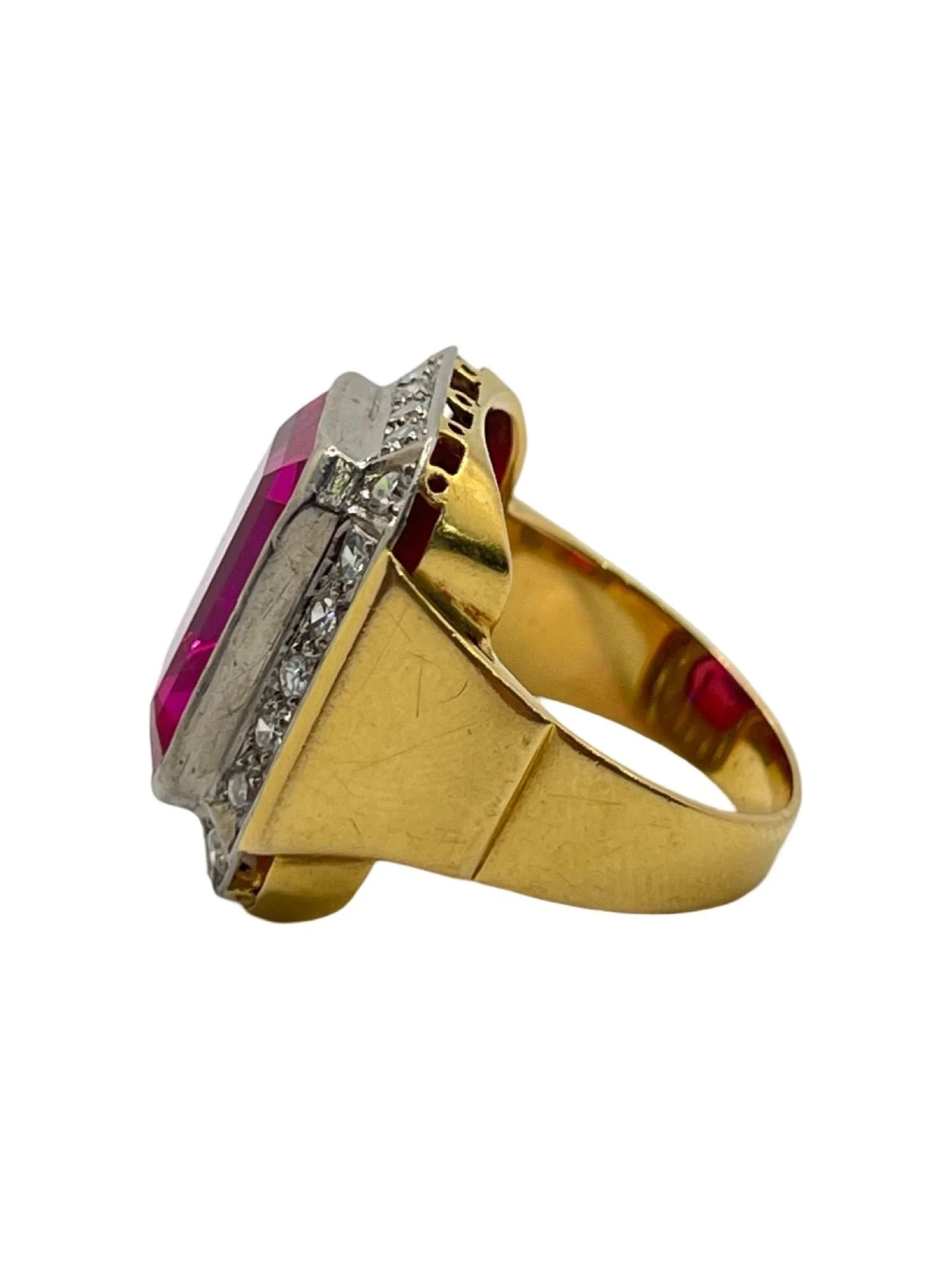 25ct Synthetic Ruby Ring - Image 3