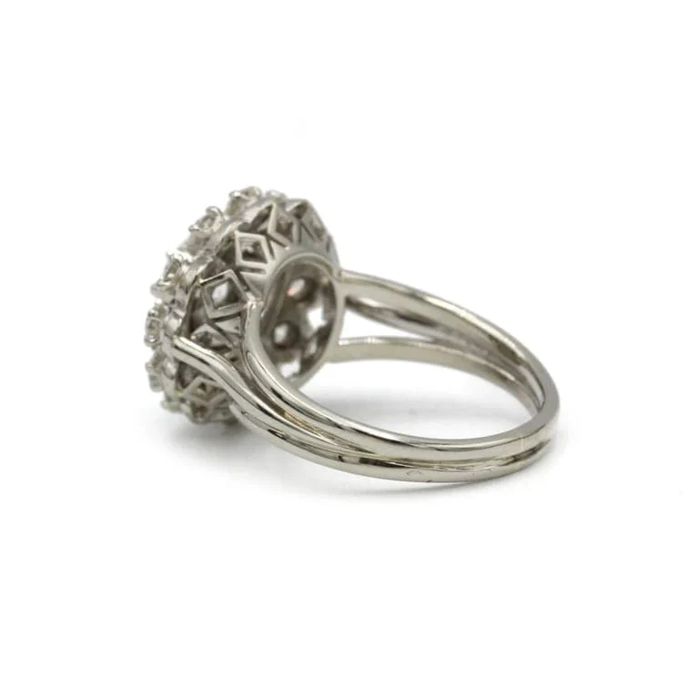 Ring - White gold and diamonds - Image 5