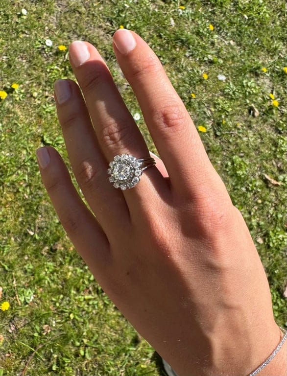 Ring - White gold and diamonds - Image 8