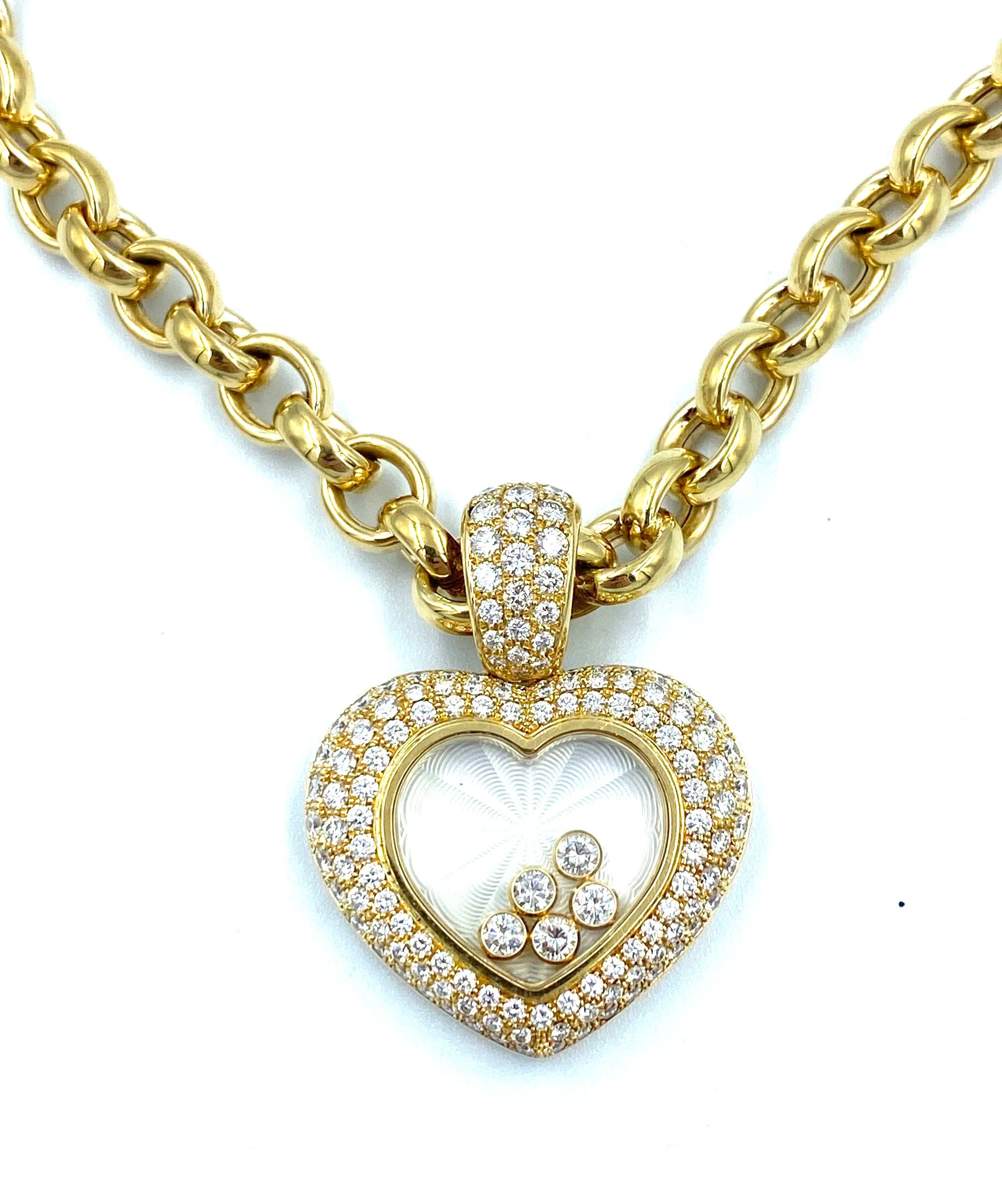 CHOPARD. Collection Happy Diamonds, important necklace - Image 6