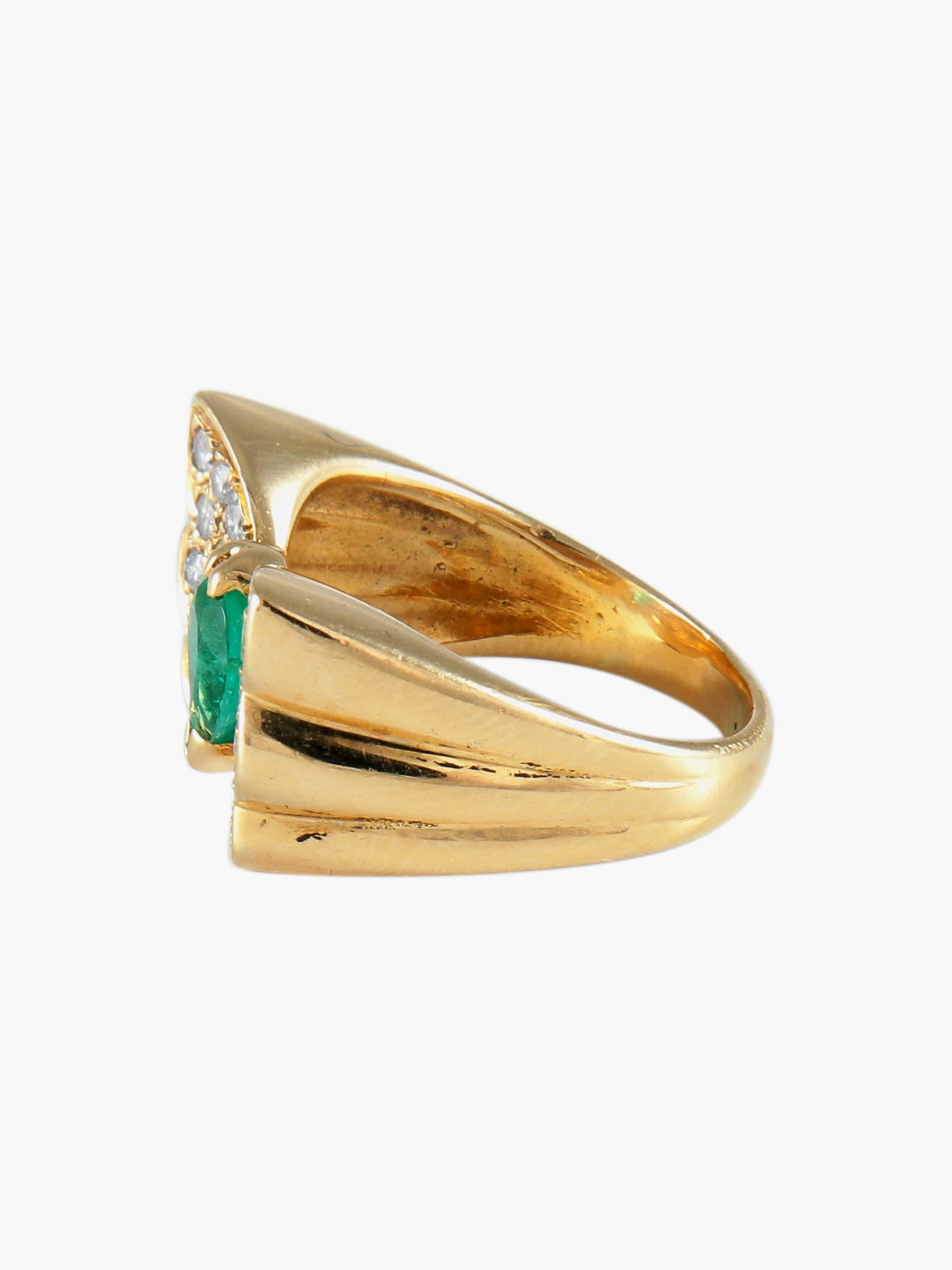 Emerald Butterfly Ring - Image 4