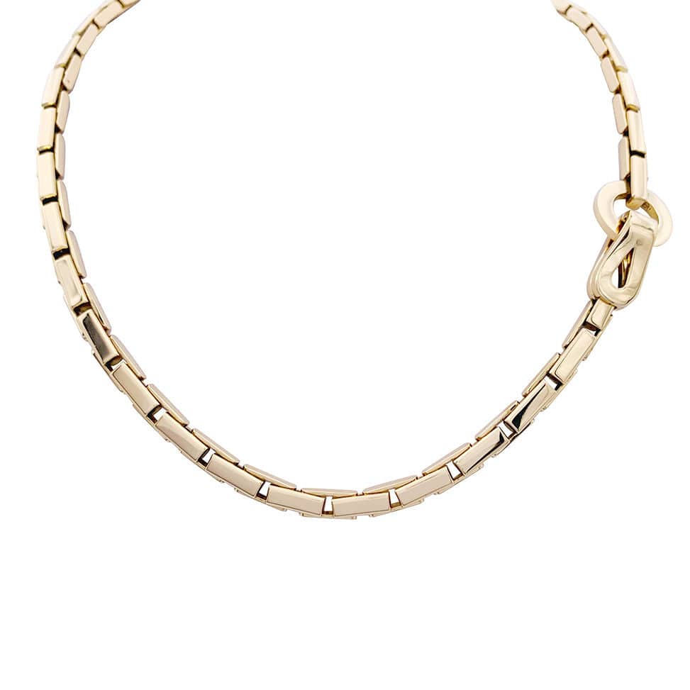 Necklace Cartier, "Agrafe", yellow gold.