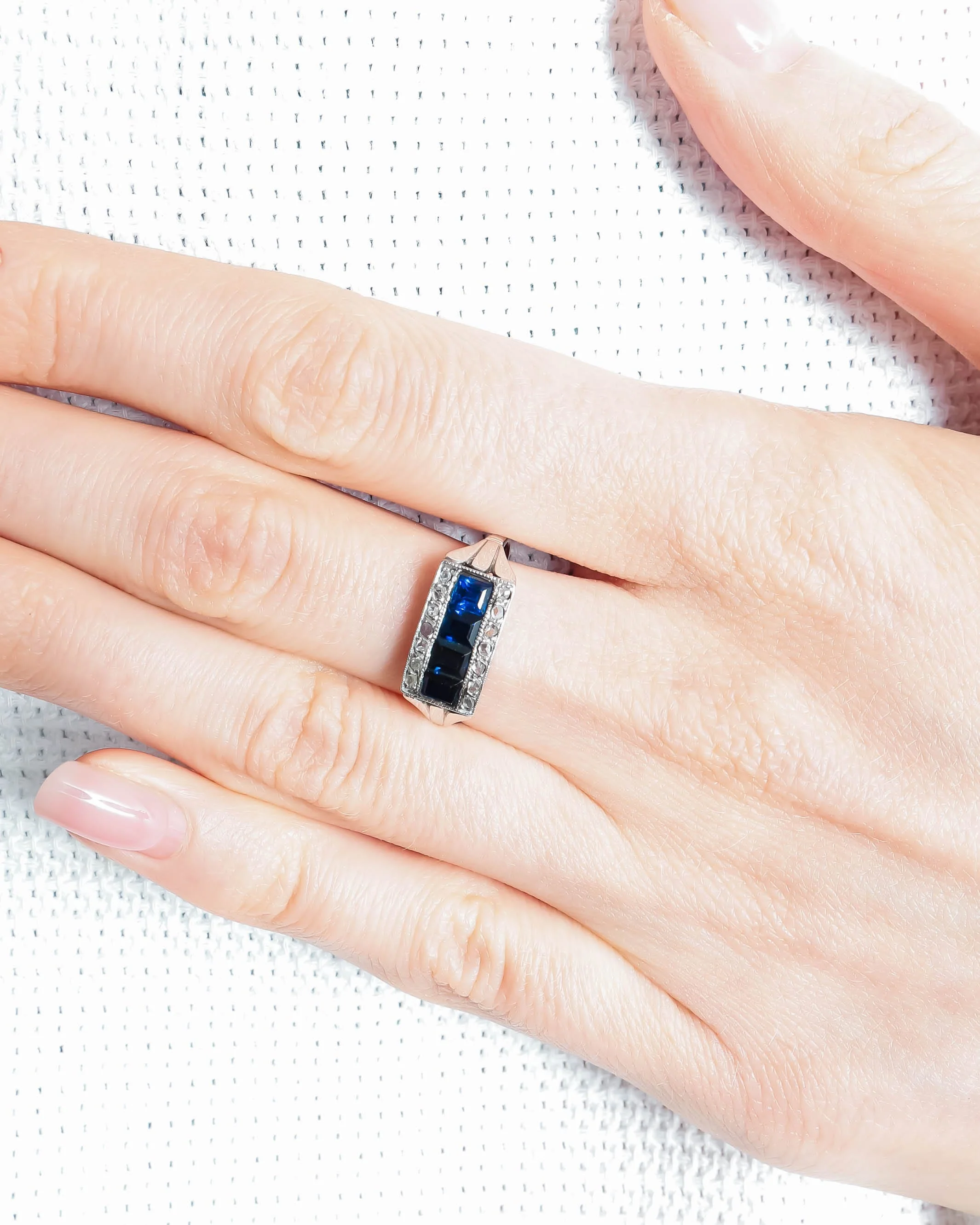 River Ring Art Deco - Image 2