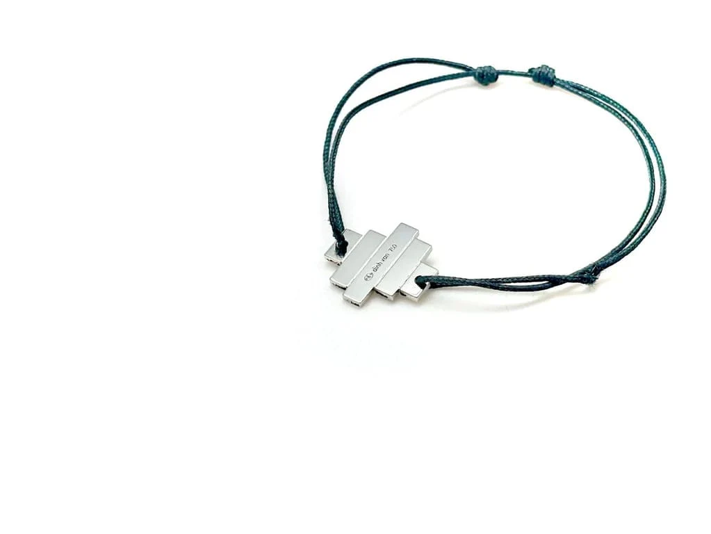 DINH VAN  - White gold diamond bracelet - Image 2