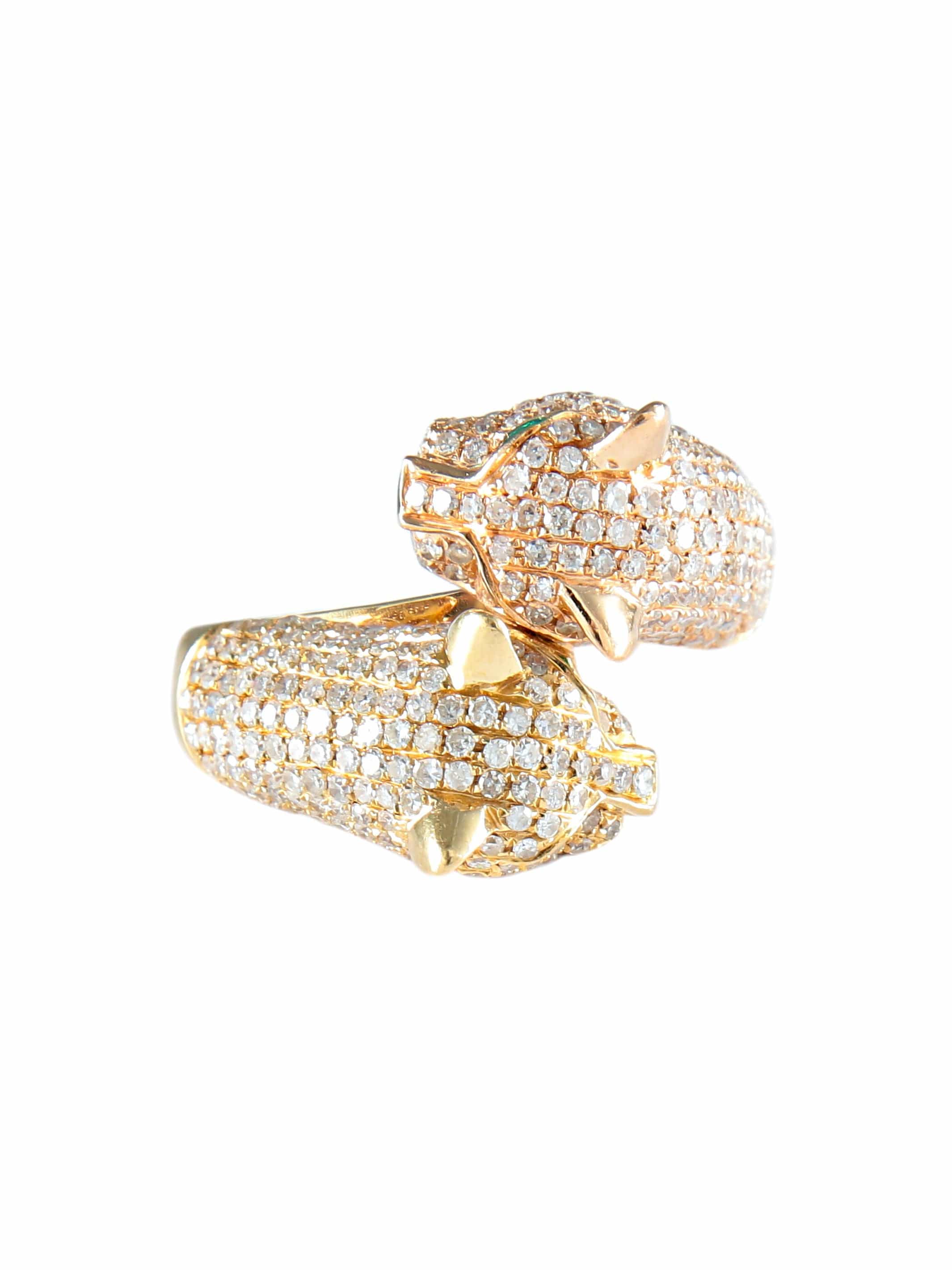 Panthers Diamond Ring