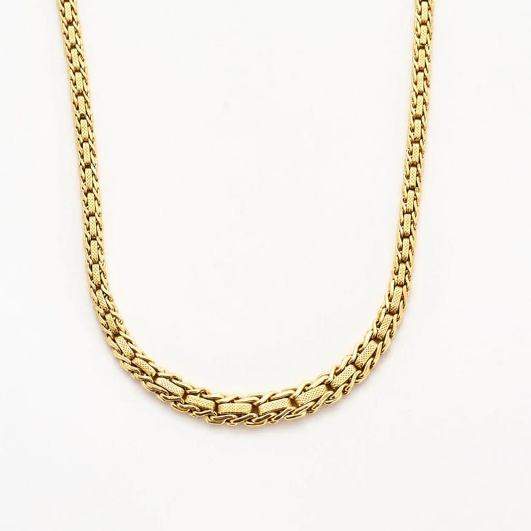 Yellow gold necklace - Image 4