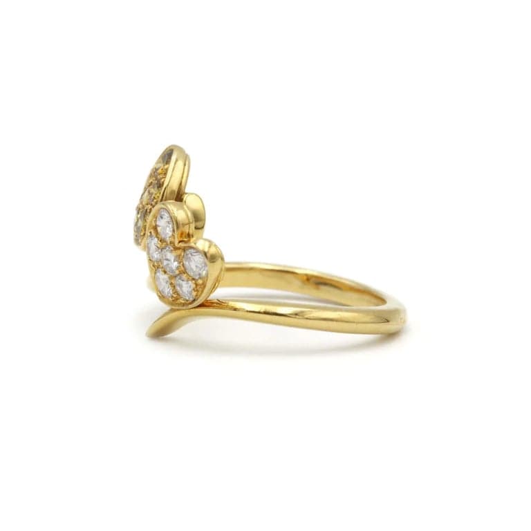 Ring - Yellow gold and diamonds - Image 3