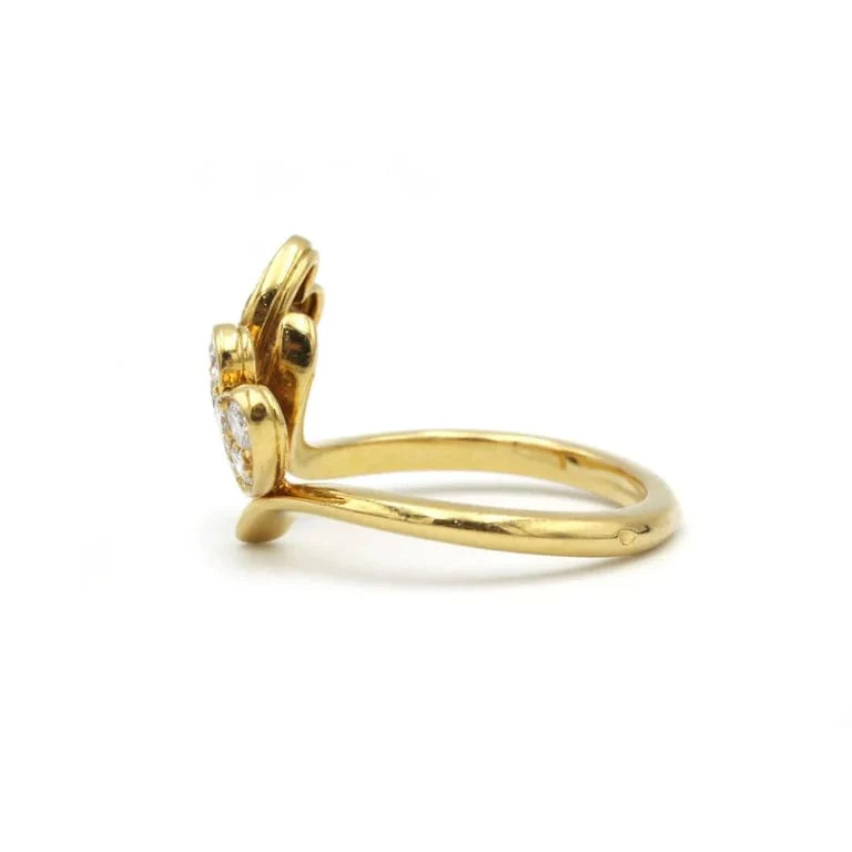 Ring - Yellow gold and diamonds - Image 5