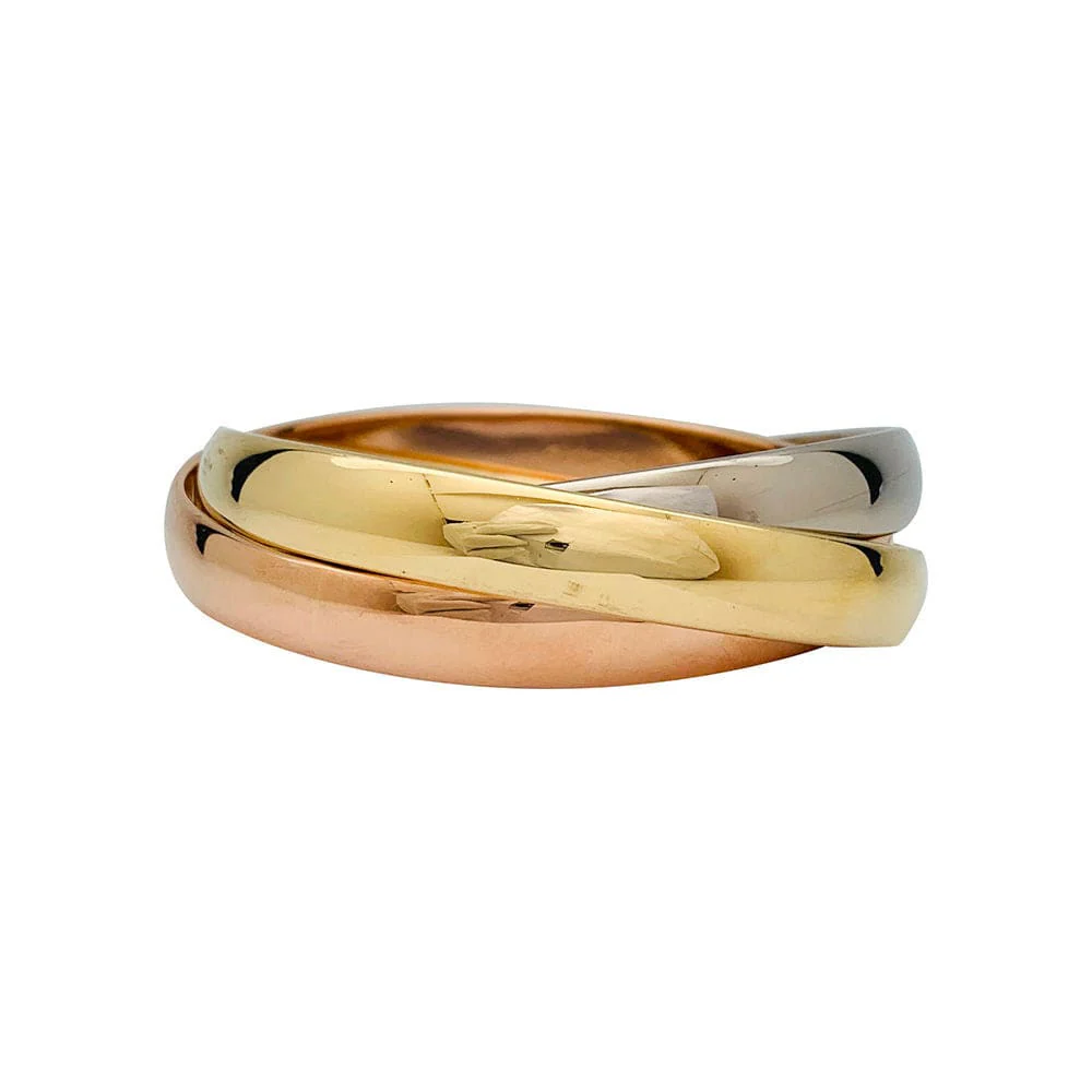 Bracelet Cartier, "Trinity", 3 tones of gold. - Image 3
