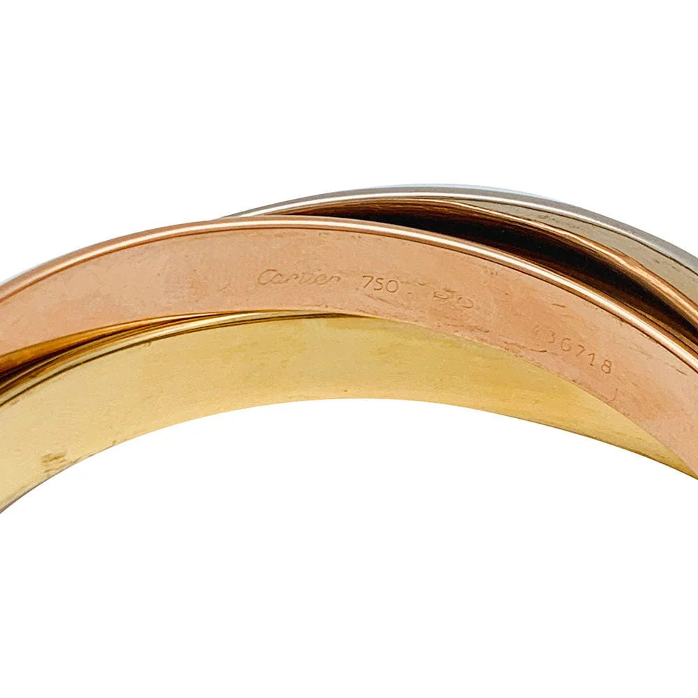 Bracelet Cartier, "Trinity", 3 tones of gold. - Image 5