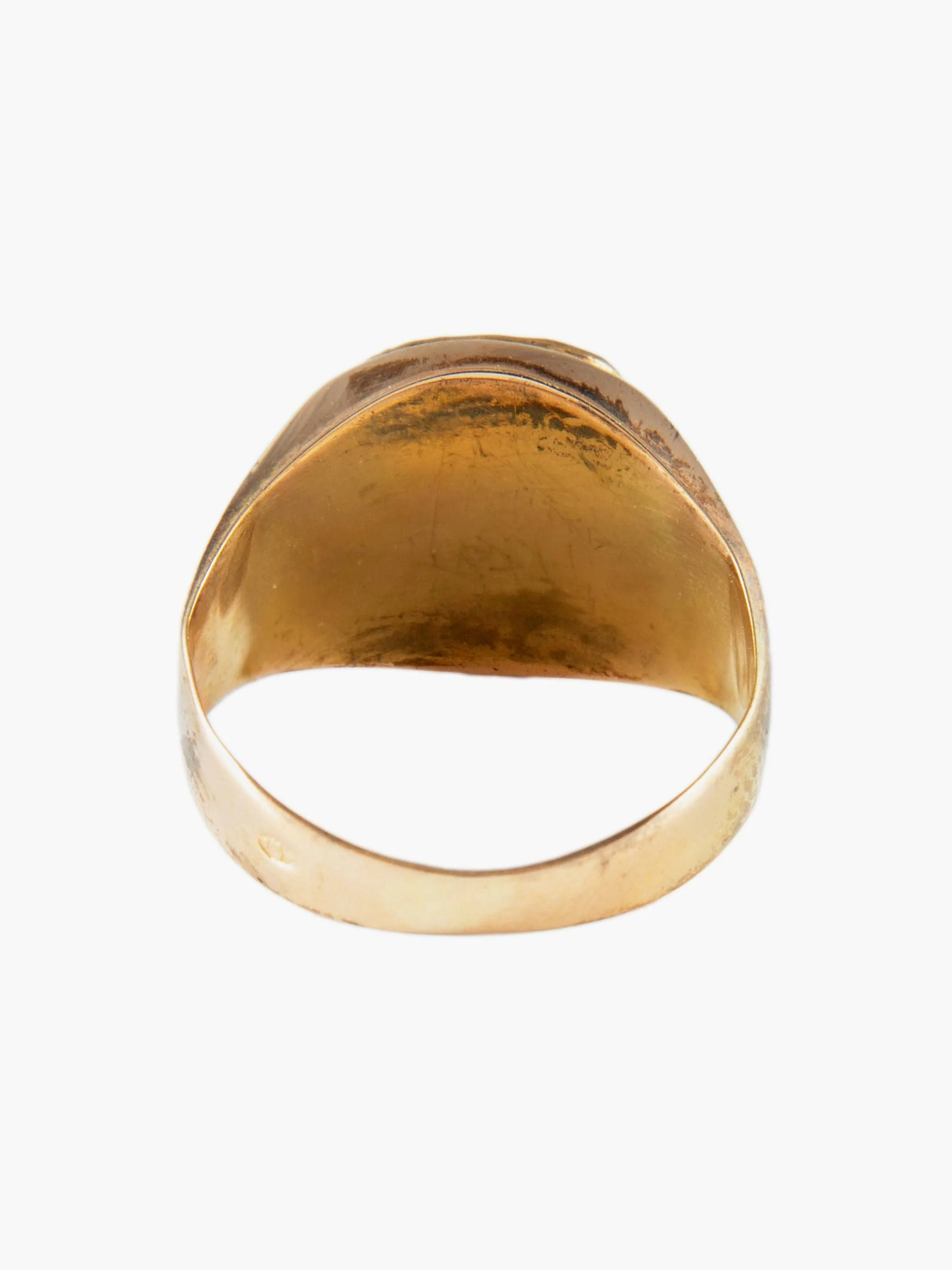 Yellow Gold Lapis-Lazuli Signet Ring - Image 6