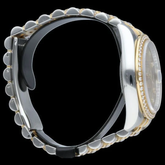 Rolex Date Just Watch 18K Yellow Gold / Steel Lady - Image 8
