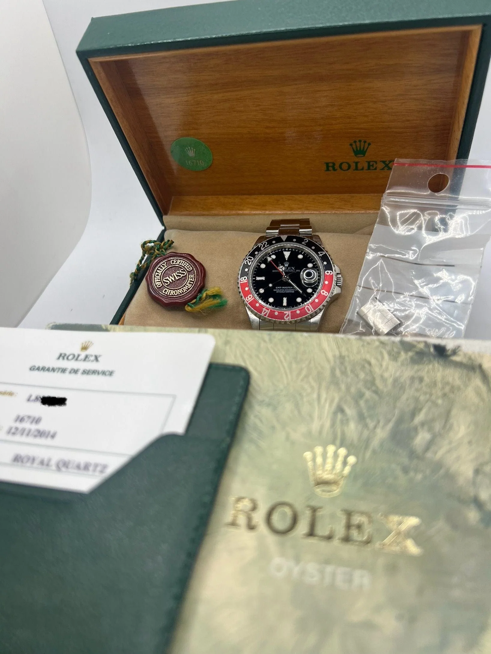 Rolex GMT MASTER II "Coke" - Image 16