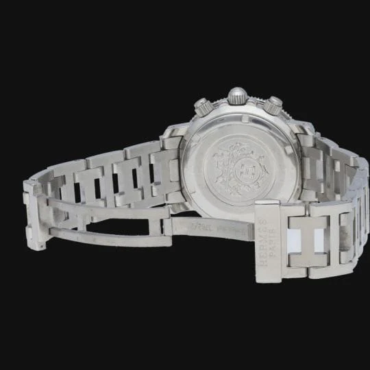 Hermes Clipper Chronograph Watch - Image 11