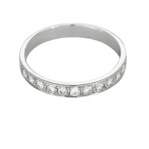 Wedding band Diamond white gold
