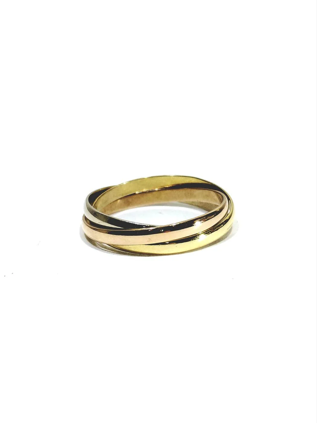 Wedding band 3 18-carat golds 