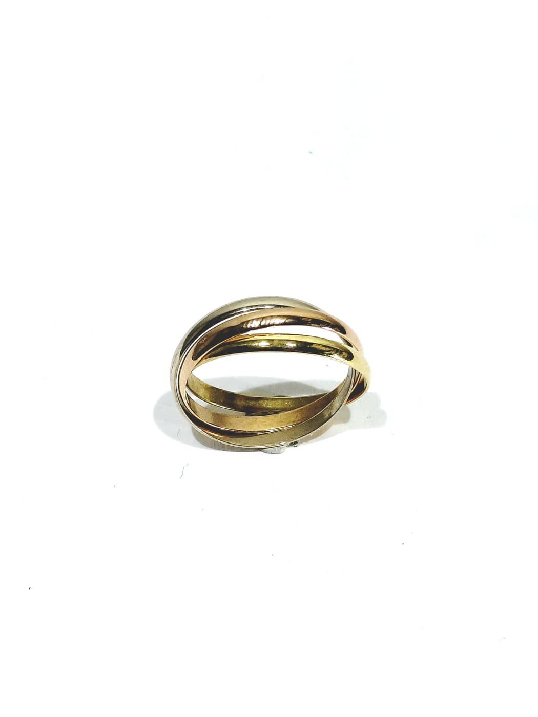 Wedding band 3 18-carat golds  - Image 10