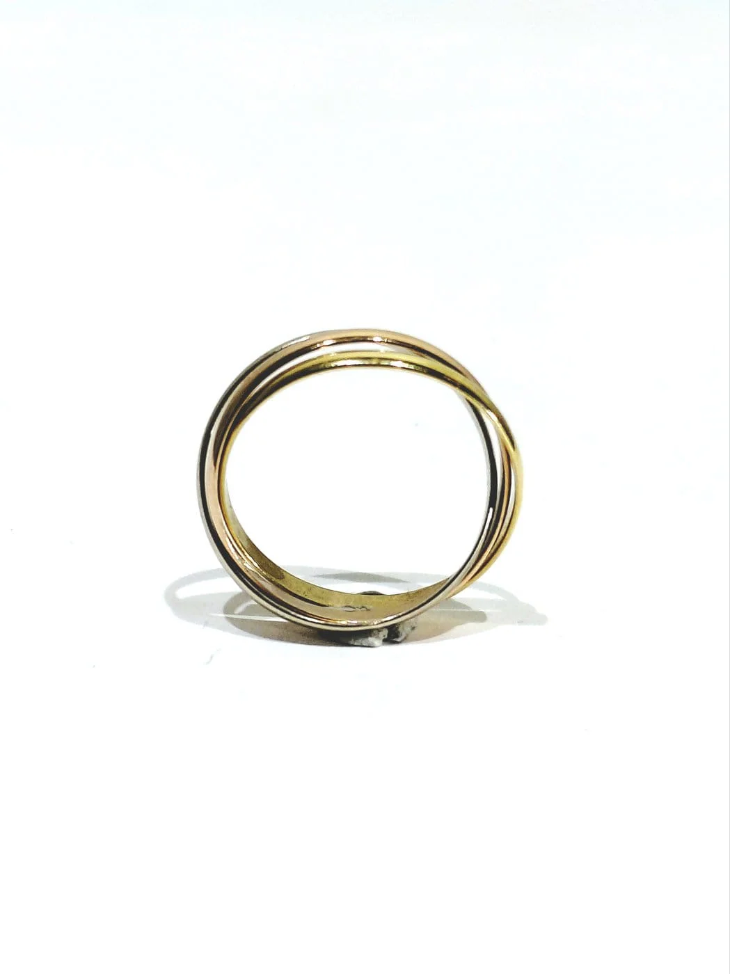 Wedding band 3 18-carat golds  - Image 5