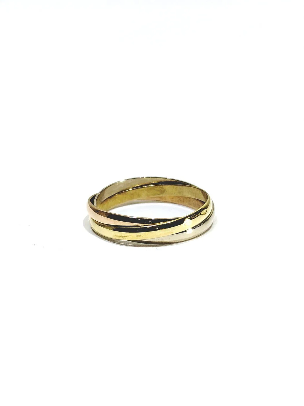 Wedding band 3 18-carat golds  - Image 6