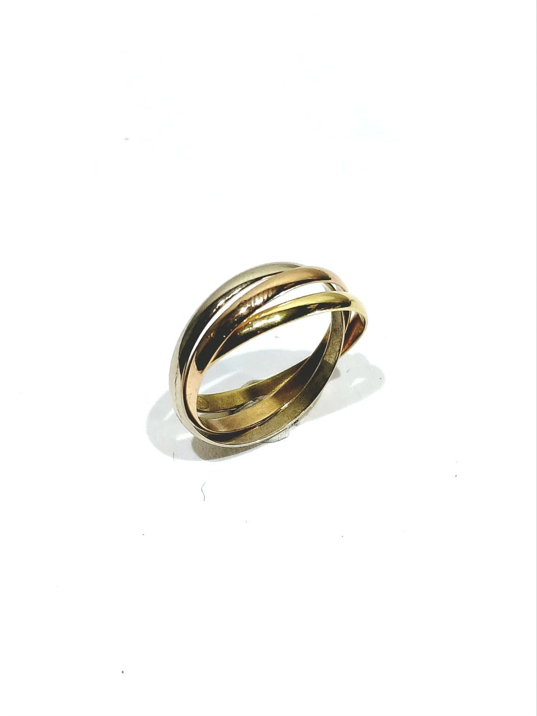 Wedding band 3 18-carat golds  - Image 9