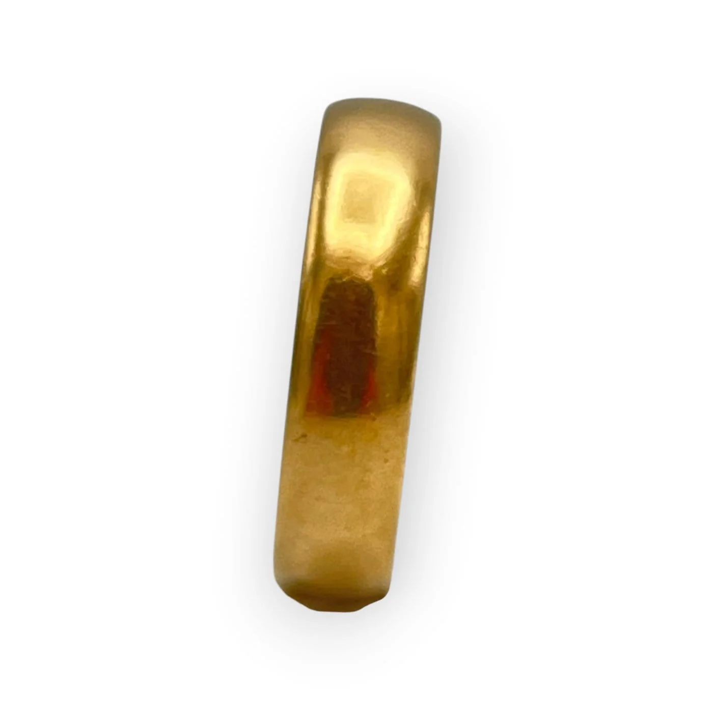 Wedding band - 750 yellow gold ring  - Image 4