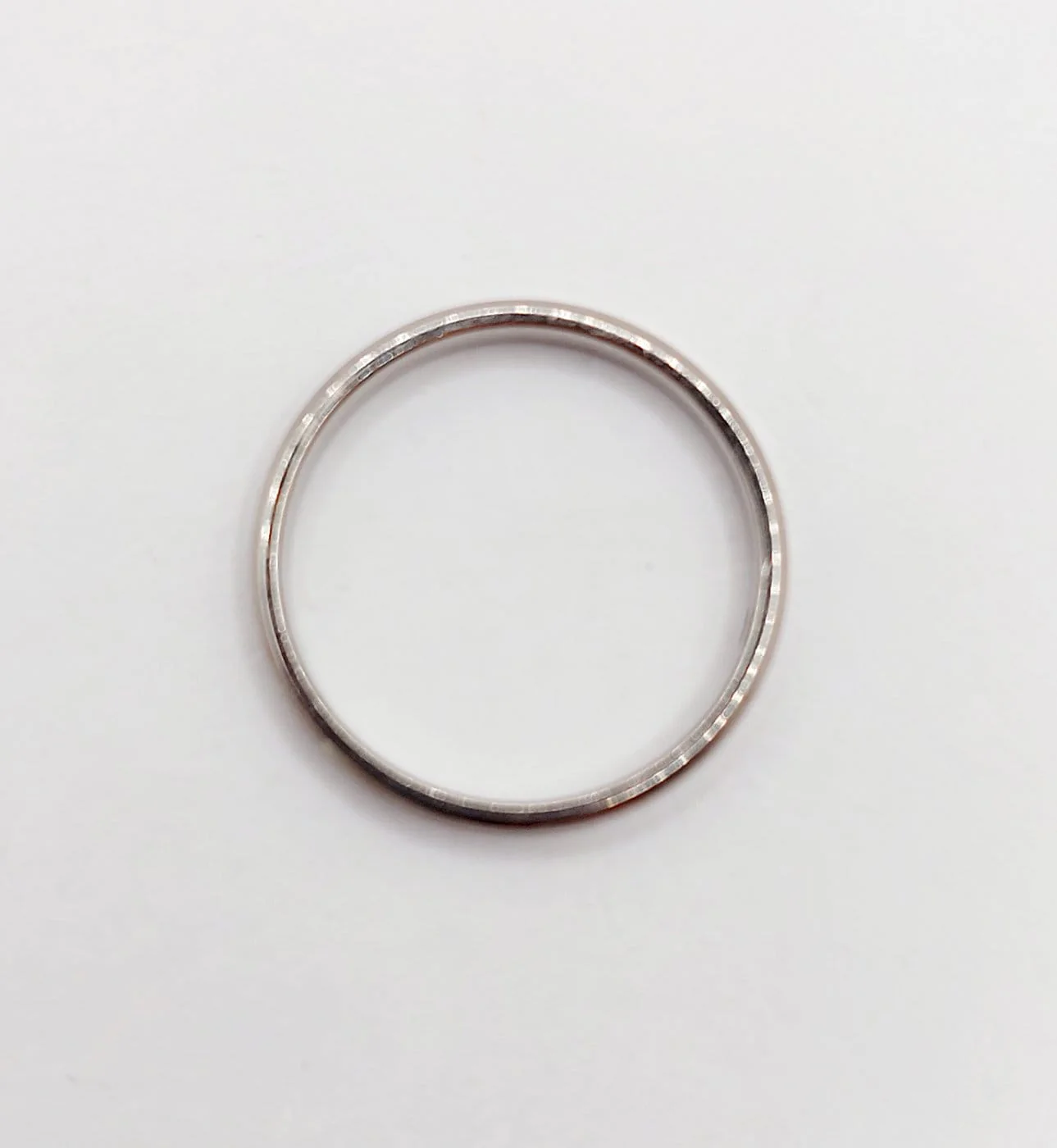 Wedding band - Palladium ring - Image 5