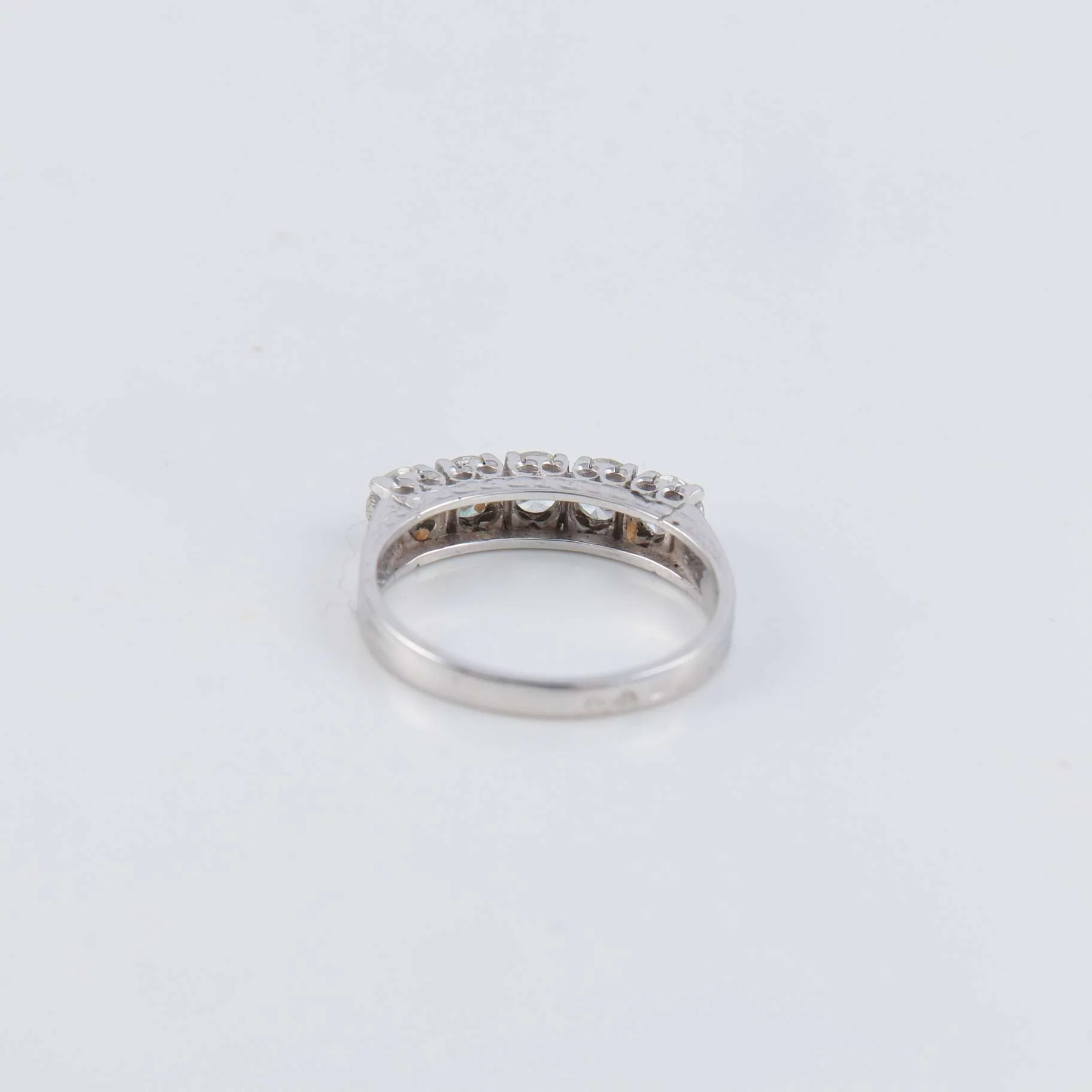 5 Diamond Wedding Ring - Image 4