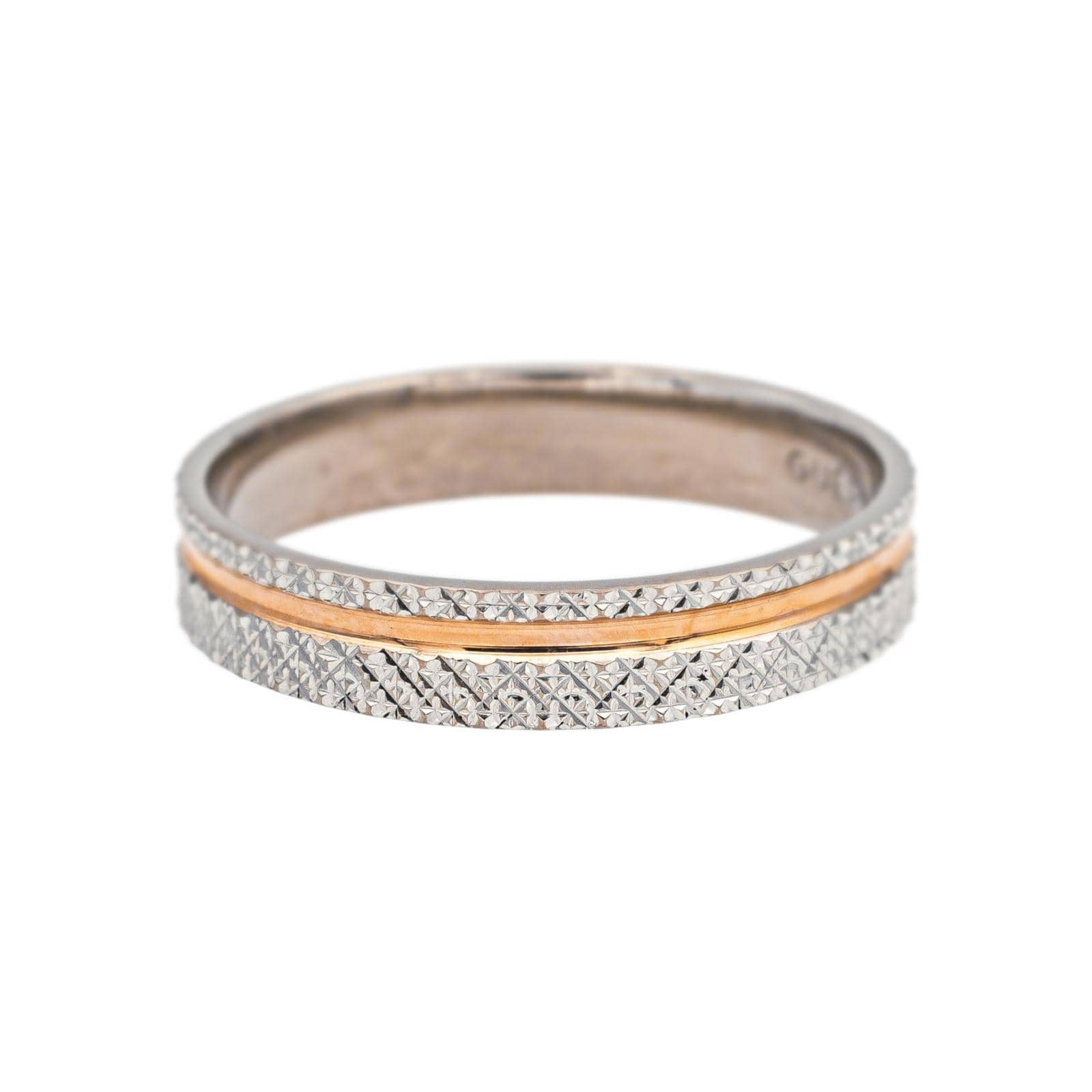 Ring Wedding band White gold, Rose gold  - Image 7