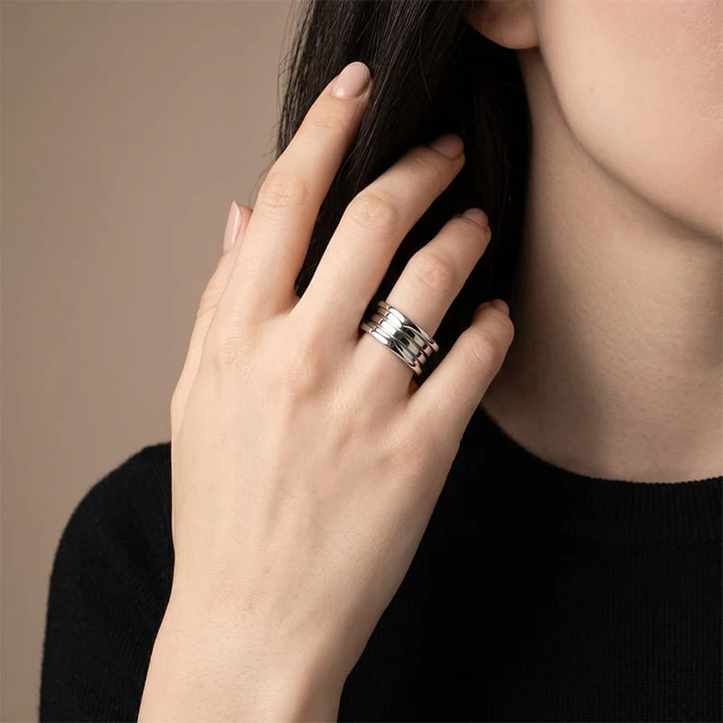 Bulgari B.Zero 1 white gold ring - Image 3