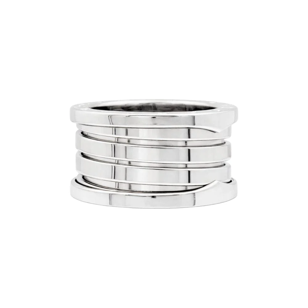 Ring Bulgari, "B.Zero1", white gold.